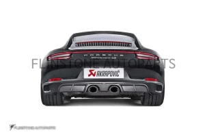 ชุดท่อ Akrapovic Porsche 911 Carrera Cabriolet /S/4/4S/GTS (991.2)