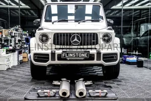 ชุดท่อ Akrapovic Mecedes Benz G63 OPF/GPF 2020