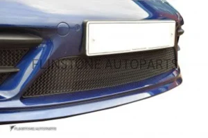 ตะแกรงช่องลมหน้า Porsche 992 Carrera แบบตาข่าย 3 ชิ้น สีโครเมี่ยม