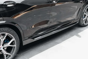 สเกิร์ตข้าง Carbon Fiber BMW G05 X5 ทรง Sport
