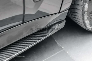 สเกิร์ตข้าง Carbon Fiber BMW G05 X5 ทรง Sport