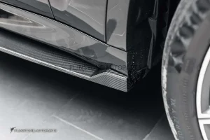 สเกิร์ตข้าง Carbon Fiber BMW G05 X5 ทรง Sport