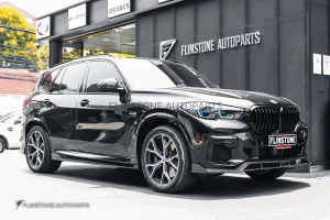 สเกิร์ตข้าง Carbon Fiber BMW G05 X5 ทรง Sport