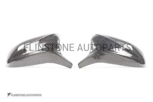 กระจกมองข้าง Carbon Fiber BMW รุ่น G01 X3/G02 X4/G05 X5 มีเขา แบบหุ้ม