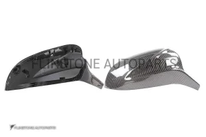 กระจกมองข้าง Carbon Fiber BMW รุ่น G01 X3/G02 X4/G05 X5 มีเขา แบบหุ้ม
