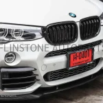 ลิ้นหน้า BMW F26 X4 ทรง HAMANN สีดำ