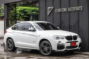 ลิ้นหน้า BMW F26 X4 ทรง HAMANN สีดำ