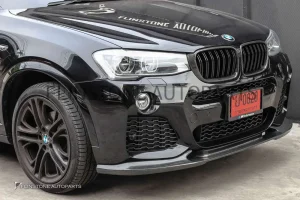 ลิ้นหน้า Carbon Fiber BMW F26 X4 ทรง 3D DESIGN
