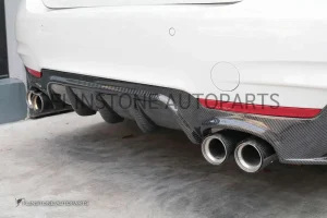 ดิฟฟิวเซอร์ Carbon Fiber BMW F32 ทรง M performance [oo---oo]