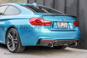 ดิฟฟิวเซอร์ Carbon Fiber BMW F32 ทรง M performance [oo---oo]