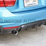 ดิฟฟิวเซอร์ Carbon Fiber BMW F32 ทรง M performance [oo---oo]
