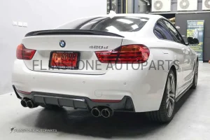 ดิฟฟิวเซอร์ Carbon Fiber BMW F32 ทรง M performance [oo---oo]