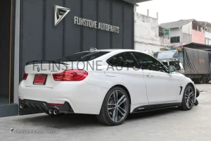ดิฟฟิวเซอร์ Carbon Fiber BMW F32 ทรง M performance [oo---oo]