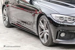 สเกิร์ตข้างตัวต่อ Carbon Fiber BMW F30/F32 ทรง LB