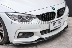 ลิ้นหน้า Carbon Fiber BMW F32 ทรง Rieger