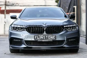 กระจังหน้า BMW G30 เส้นเดี่ยว สีดำเงา