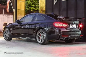 สปอยเลอร์ยกสูง Carbon Fiber BMW ทรง M Performance แบบมีโลโก้