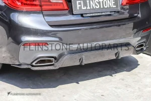 ดิฟฟิวเซอร์ Carbon Fiber BMW G30 ทรง 3D DESIGN Type2
