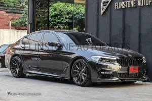 สเกิร์ตข้างตัวต่อ BMW G30 Carbon Fiber ทรง M performace