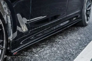 สเกิร์ตข้างตัวต่อ BMW G30 Carbon Fiber ทรง CMST