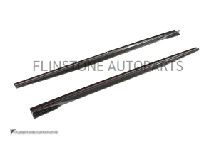 สเกิร์ตข้างตัวต่อ BMW G30 Carbon Fiber ทรง CJ