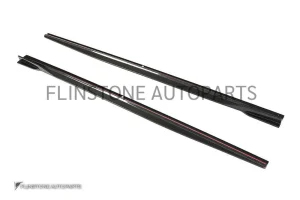 สเกิร์ตข้างตัวต่อ BMW G30 Carbon Fiber ทรง CJ