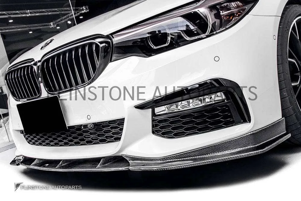 ลิ้นหน้า Carbon Fiber BMW G30 ทรง FD Desgin