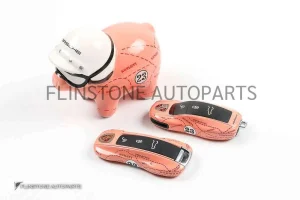 กรอบกุญแจ Porsche รุ่นใหม่ สีชมพู