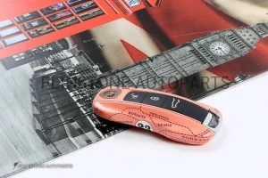 กรอบกุญแจ Porsche รุ่นใหม่ สีชมพู