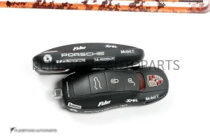 กรอบกุญแจ Porsche รุ่นเก่า สีดำ