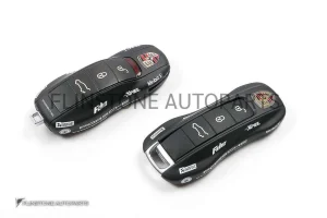 กรอบกุญแจ Porsche รุ่นใหม่ สีดำ