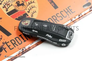 กรอบกุญแจ Porsche รุ่นใหม่ สีดำ