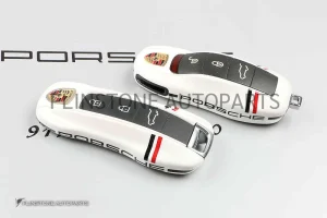 กรอบกุญแจ Porsche รุ่นใหม่ สีขาว