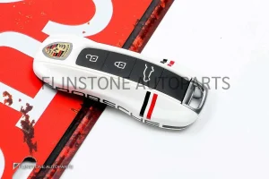 กรอบกุญแจ Porsche รุ่นใหม่ สีขาว