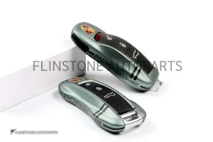 กรอบกุญแจ Porsche รุ่นใหม่ สีเขียวเมทัลลิค