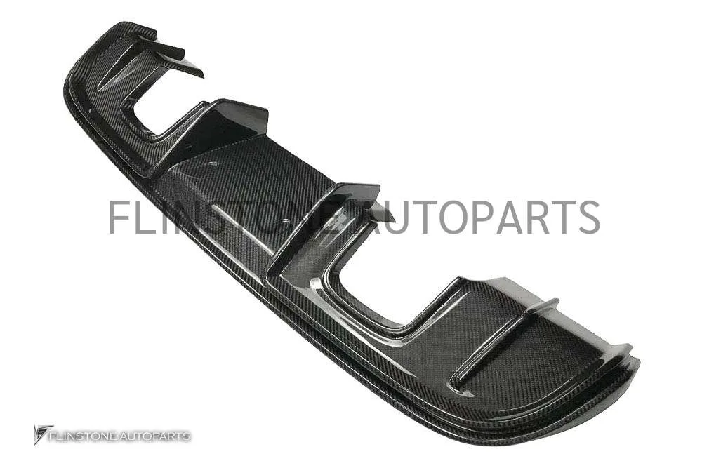 ดิฟฟิวเซอร์ Carbon Fiber Porsche 718 Cayman/Boxster ทรง GT4 ปี 2020