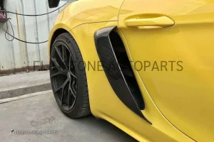ครอบช่องลม Carbon Fiber Porsche 718 Cayman/Boxster ทรง GT4