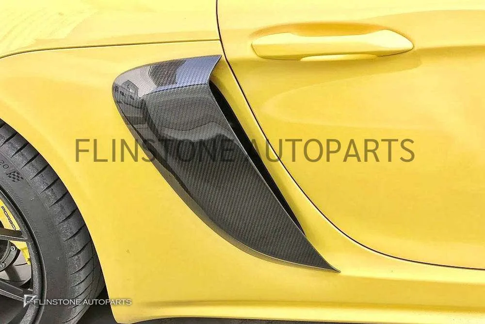 ครอบช่องลม Carbon Fiber Porsche 718 Cayman/Boxster ทรง GT4