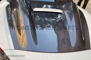 ฝากระโปรงท้าย Carbon fiber PORSCHE 718 Boxster ทรง Spyder