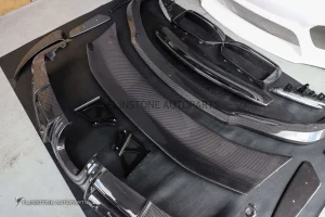 สปอยเลอร์ Carbon Fiber ทรง GT4 สำหรับ Porsche 981 Cayman