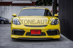 ครอบเดไลท์ Carbon Fiber PORSCHE 718 ทรง Techart