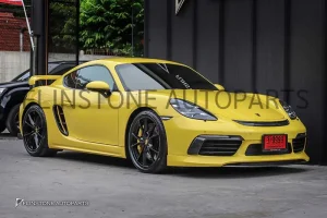 ครอบเดไลท์ Carbon Fiber PORSCHE 718 ทรง Techart