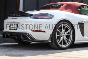 ดิฟฟิวเซอร์ Carbon Fiber PORSCHE 718 ทรง CMST แท้