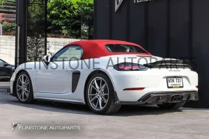 Genuine CMST Carbon Fiber Side Skirt PORSCHE 718 Cayman/Boxster