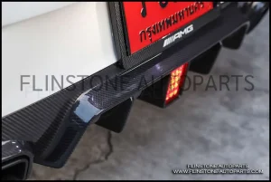Genuine C238 Carbon Fiber Rear Diffuser