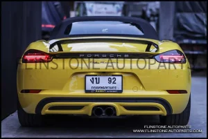 TECHART 718 Boxster Carbon Fiber Wing