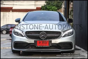 กระจังหน้าคาร์บอน W205 C-Class C63 AMG