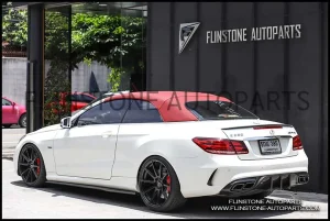 Genuine W207 Mode Style Carbon Fiber Rear Diffuser