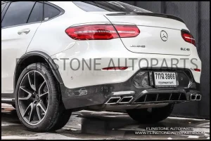 GLC63 Coupe Carbon Fiber Rear Diffuser