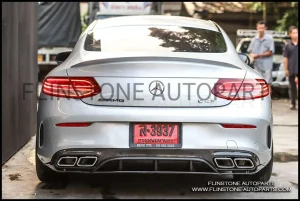 C63 AMG Edition1 Carbon Rear Diffuser